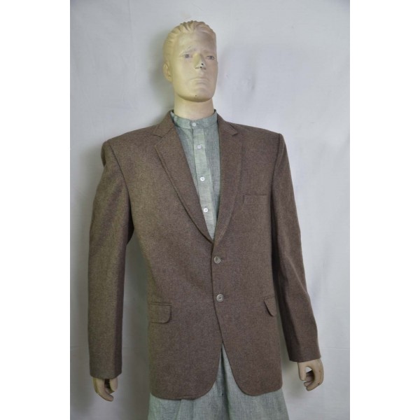 Charcoal Tweed Coat
