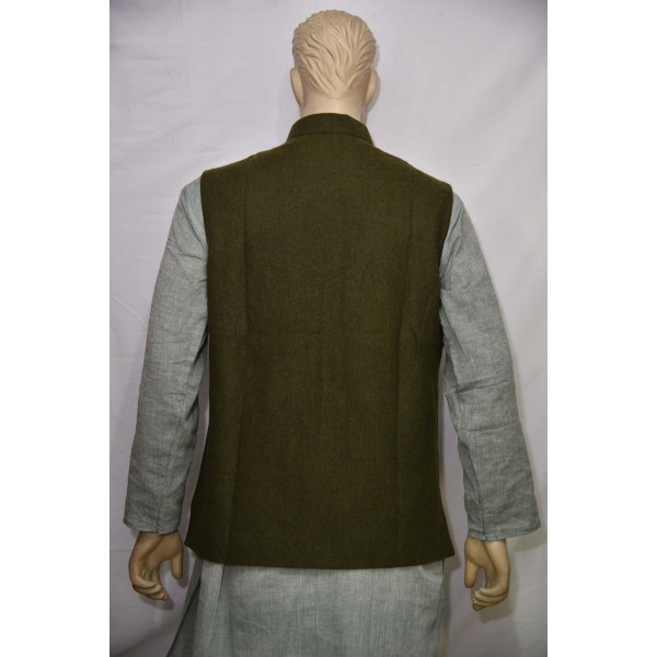 Dark Green Waistcoat